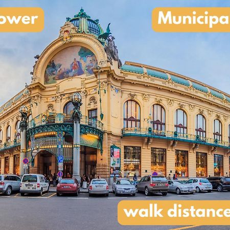 Modern Urban Room In The City Center Of Prague Ngoại thất bức ảnh
