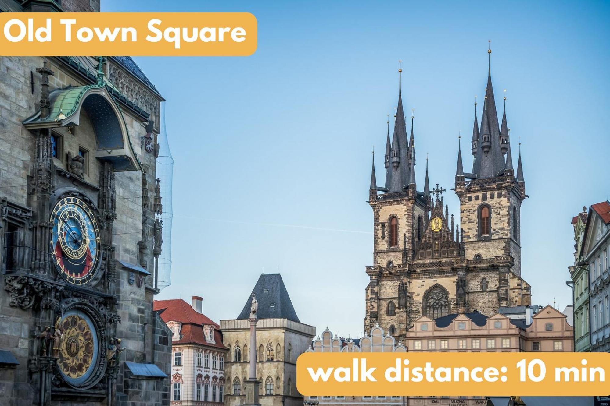 Modern Urban Room In The City Center Of Prague Ngoại thất bức ảnh